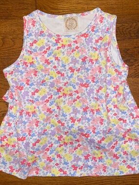 NWT TBBC Flower Top size 10